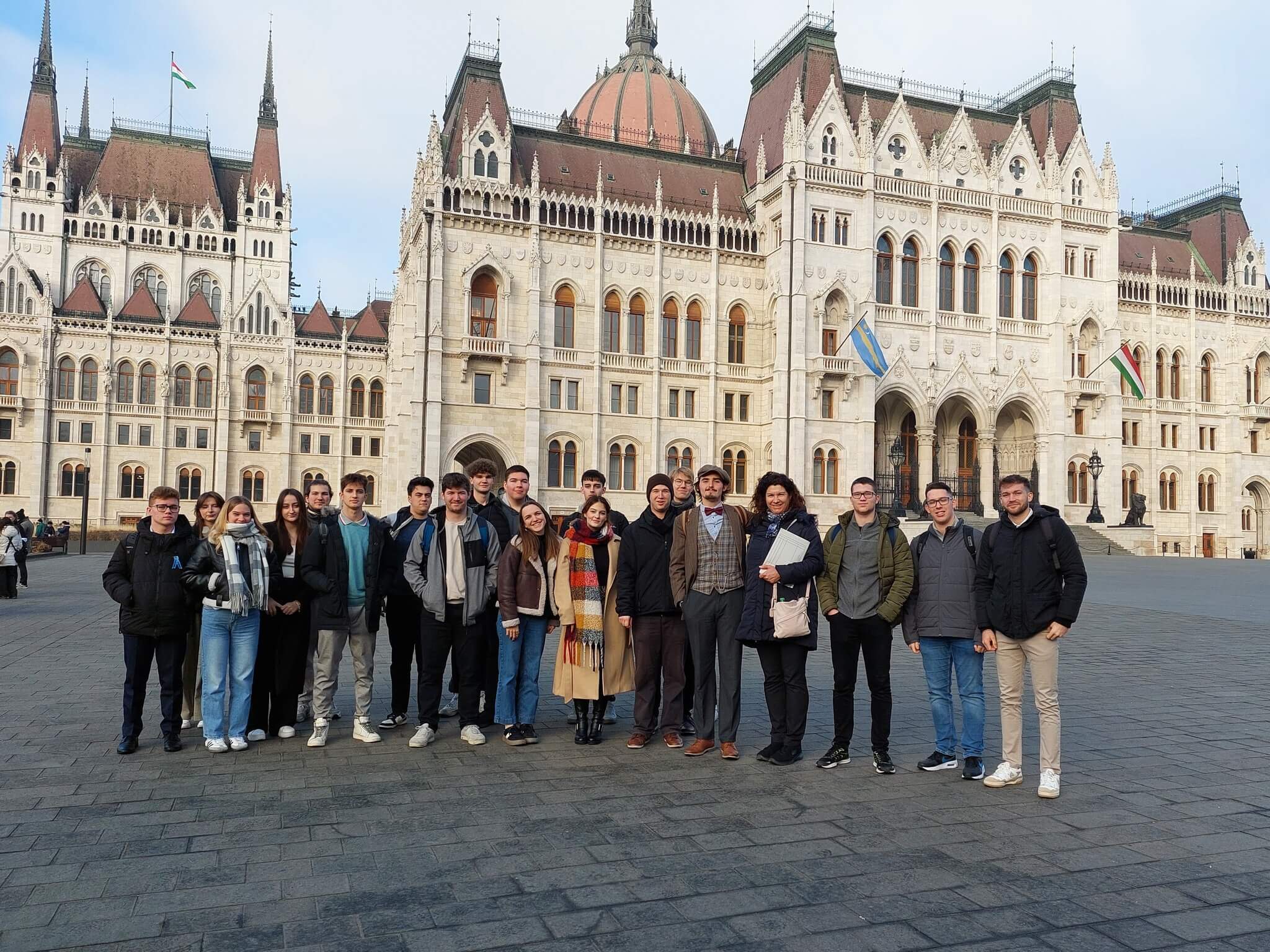 „Van beleszólásod” – A Premontrei Gimnázium diákjai az Országházban