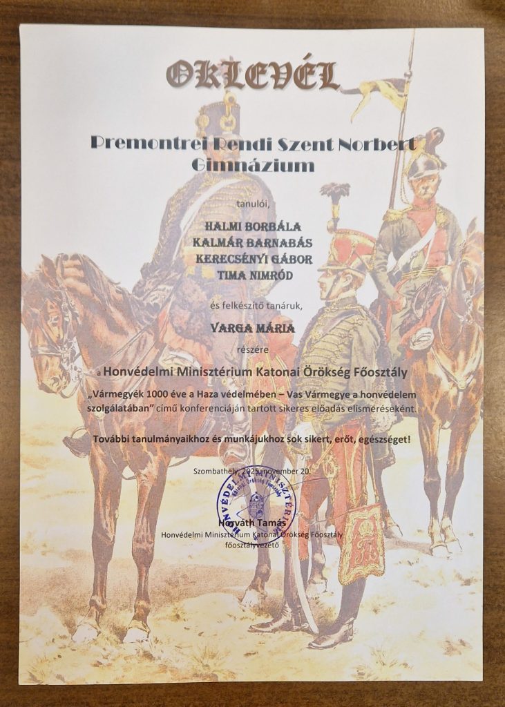 Honvédelmi konferencia a Vármegyeházán