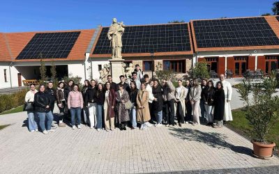 Végzős diákjaink türjei látogatása