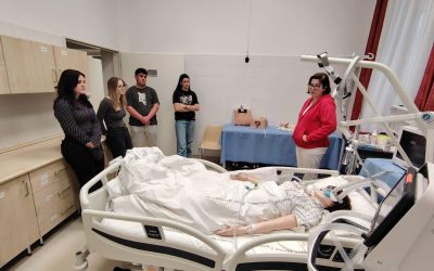 Skill labor látogatás a Markusovszky Kórházban