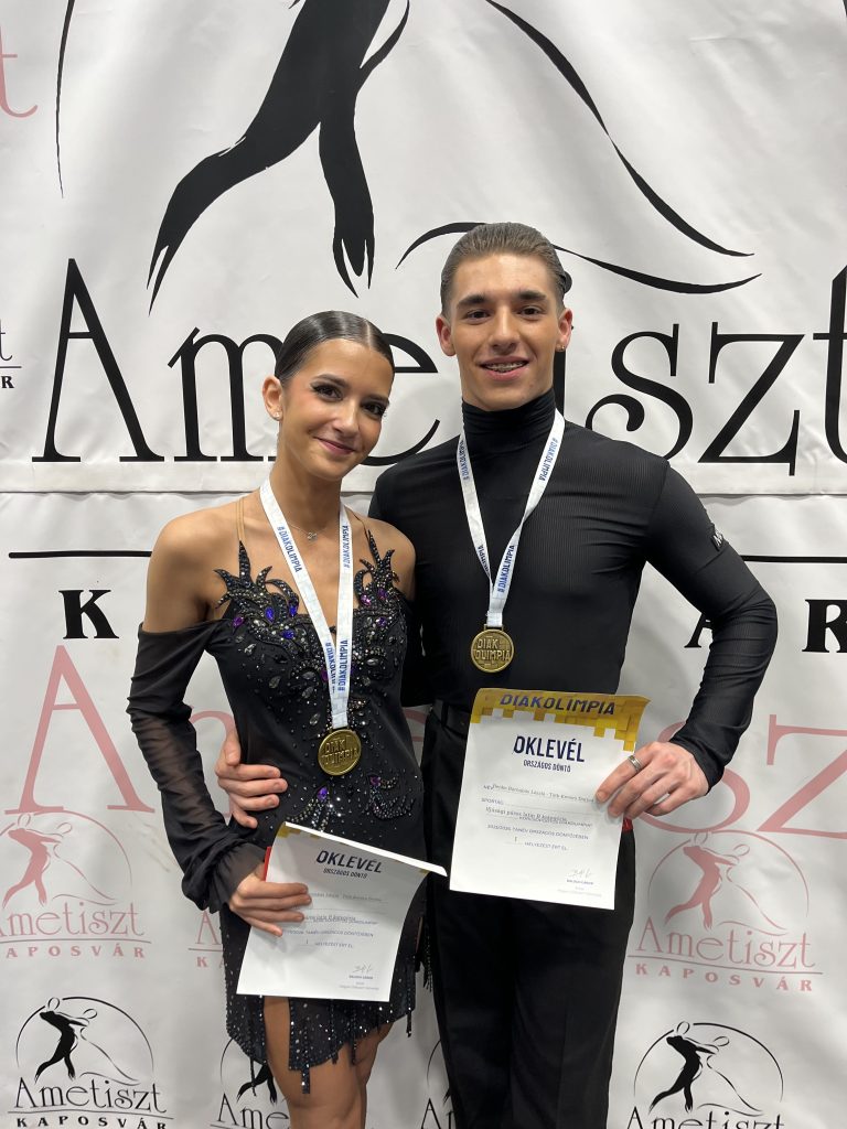 Országos bajnokaink latin versenytáncban